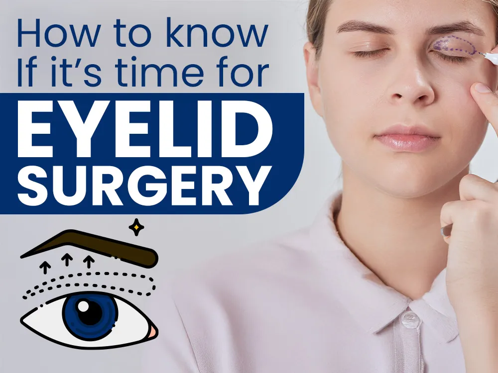 how to know if it’s time for eyelid surgery